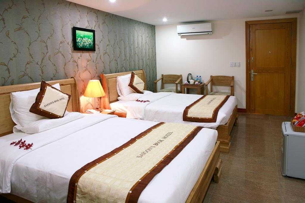 Sai Gon'S Book Hotel Ho Chi Minh-stad Buitenkant foto